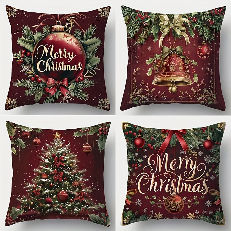 Home Textiles News - Feestelijke kerstkussenslopen: Versier uw huis met