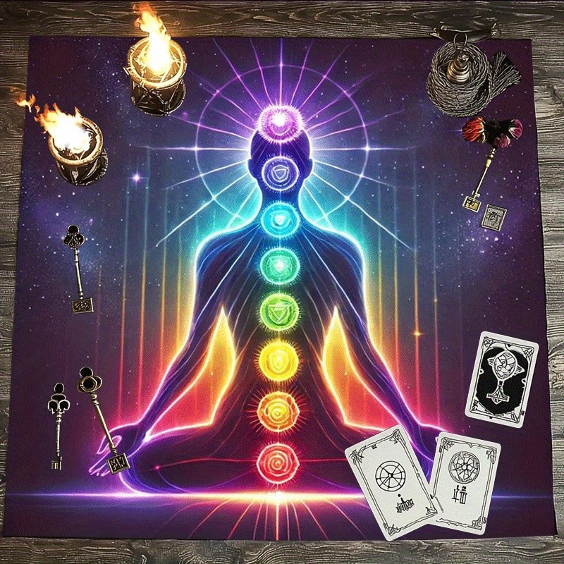 Home Textiles News - 1pc Chakra Energie Meditatie Reis Tarot