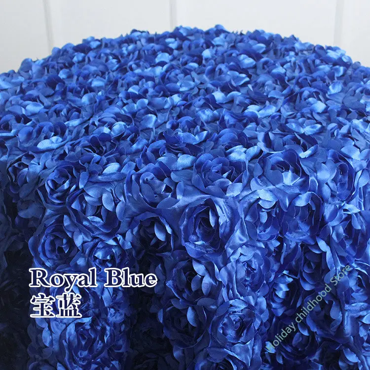 Home Textiles News - 3D rozenblaadjes tafelkleed tapijt bruiloft feest