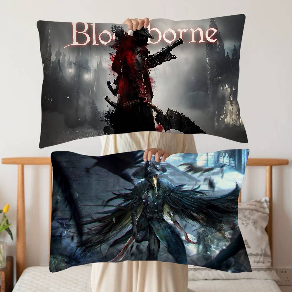Home Textiles Towel - Bloodborne Classic Game-kussendoek gemaakt van polyester,