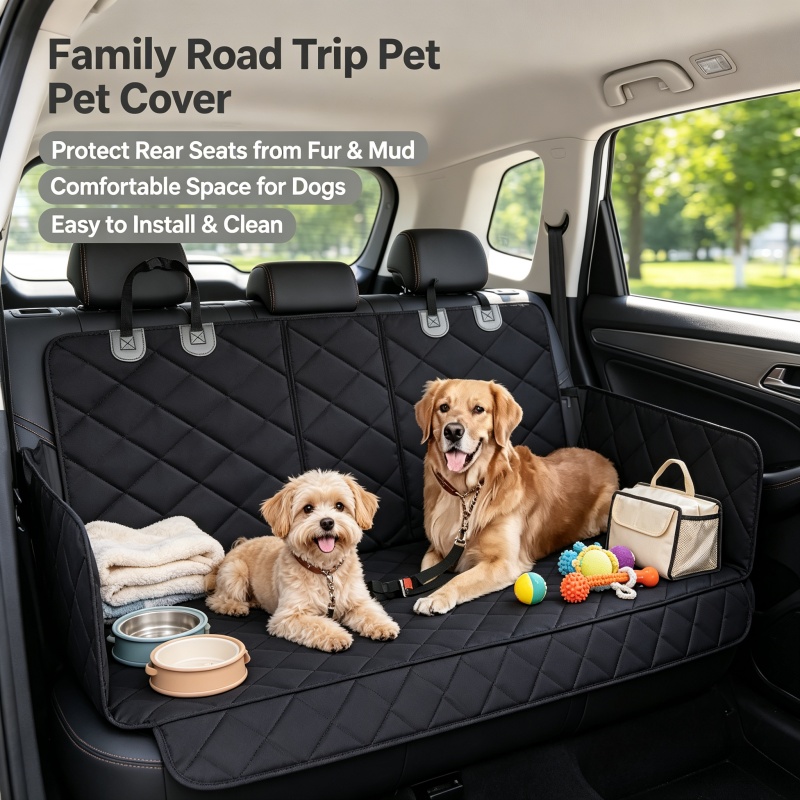 Mattress Protector Waterproof - Hondenautostoelhoes, reisdraagtas voor huisdieren, waterdichte hondenautostoelbeschermer