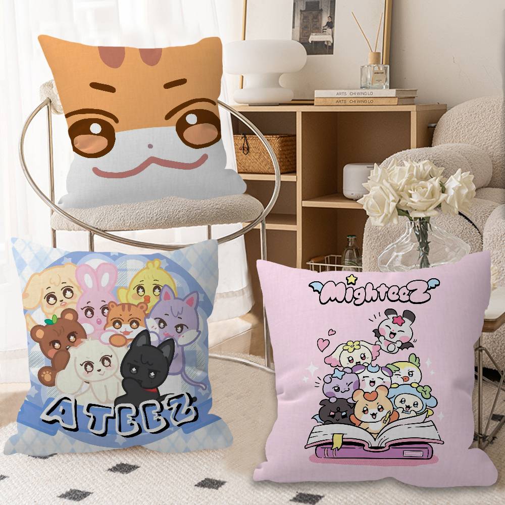 Home Textiles Group - Kpop Group A-Ateez kussensloop toon Gift