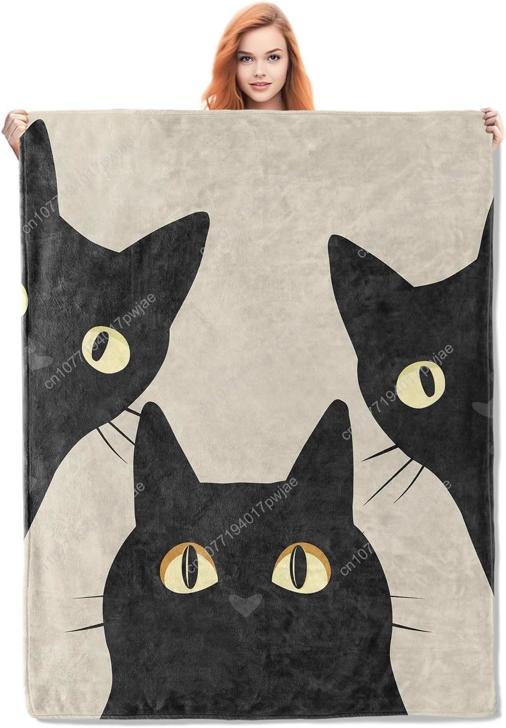 Home Textiles Towel - Grappige kattendeken Cadeaus voor vrouwen Meisjes