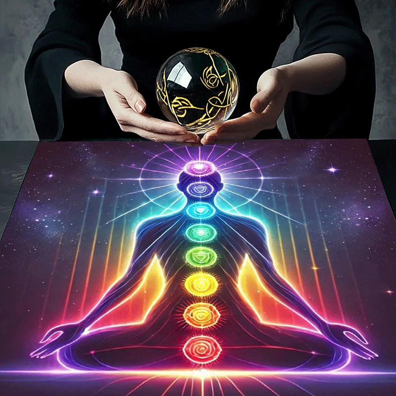 1pc Chakra Energie Meditatie R - Home Textiles News recensie en prijs