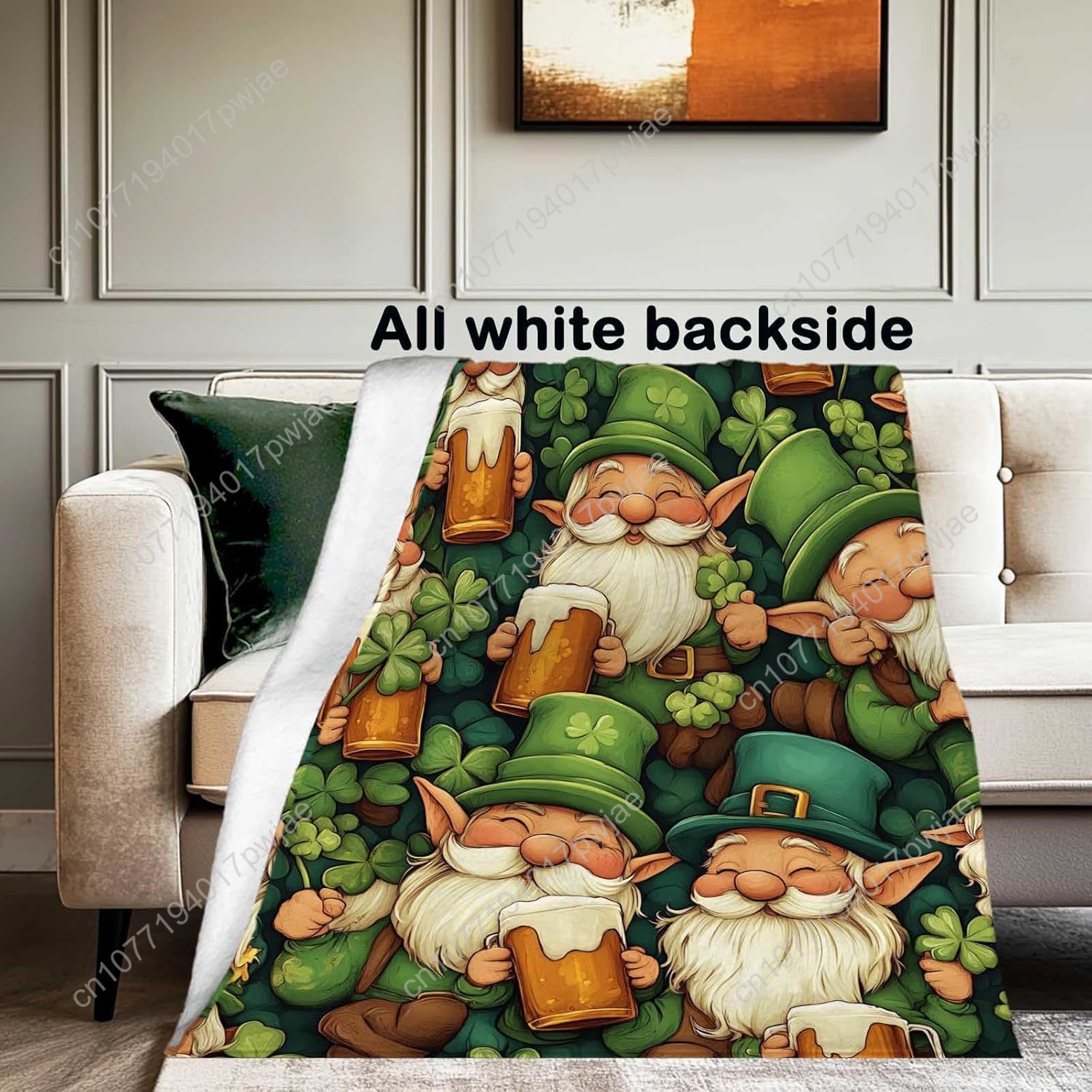 St. Patrick's Day Gnome gooien - Home Textiles Towel recensie en prijs