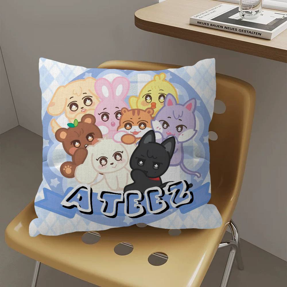 Kpop Group A-Ateez kussensloop - Home Textiles Group recensie en prijs