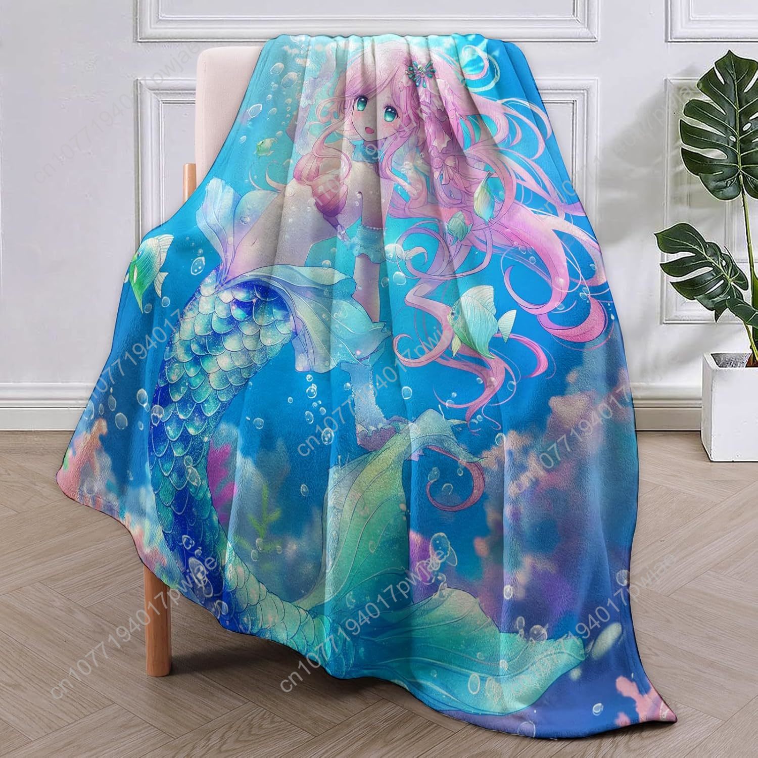 Leuke Zeemeermin Deken Cartoon - Home Textiles Towel recensie en prijs