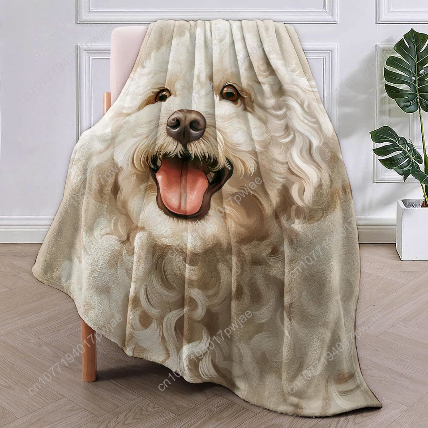 Vrolijke poedelportretdeken Re - Home Textiles Towel recensie en prijs