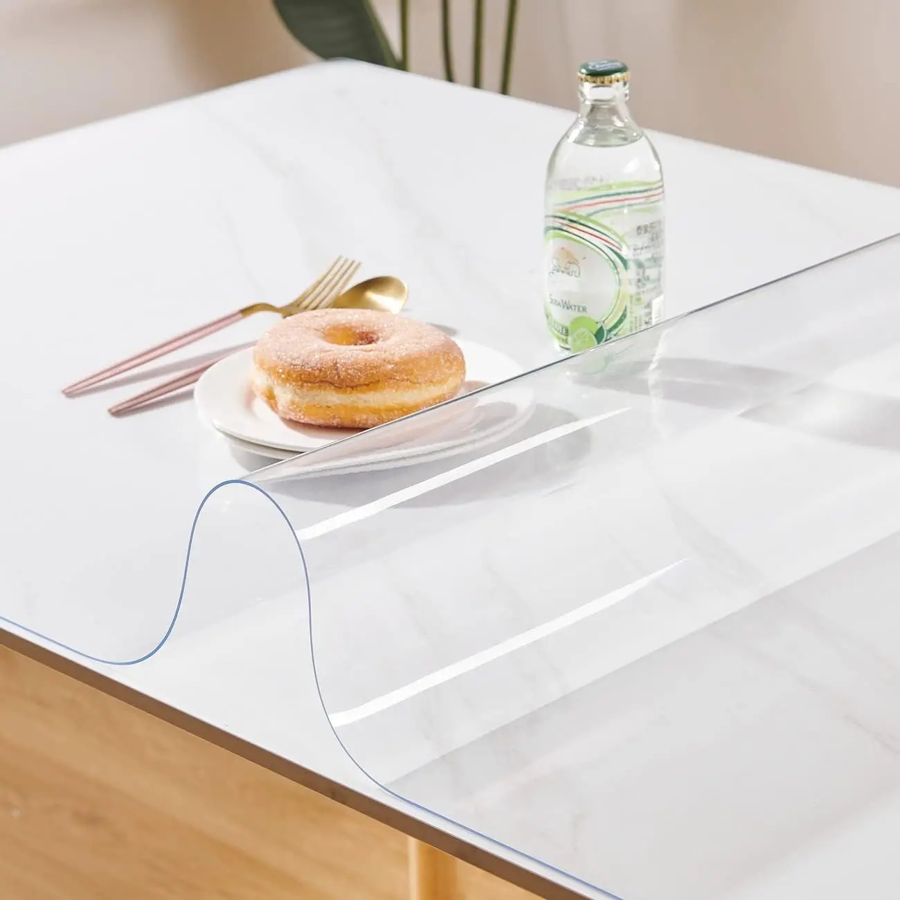 Doorzichtige Vinyl Tafelkleeda - Home Textiles News recensie en prijs
