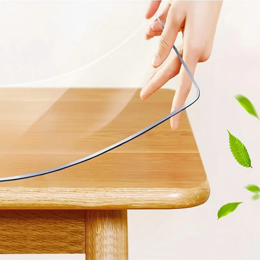 Doorzichtige Vinyl Tafelkleeda - Home Textiles News recensie en prijs