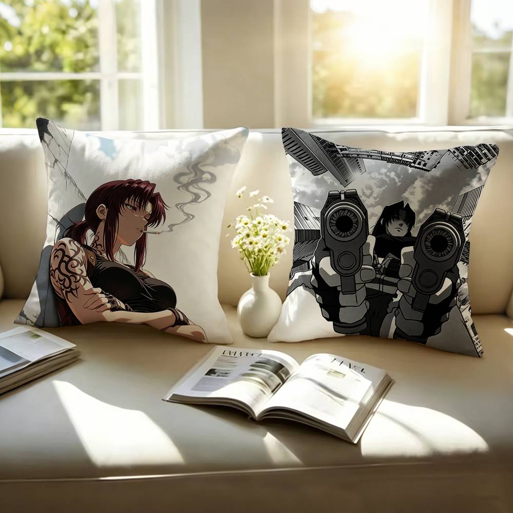 Hot Anime B-Black Lagoon Squar - Hot Home Of Textiles recensie en prijs