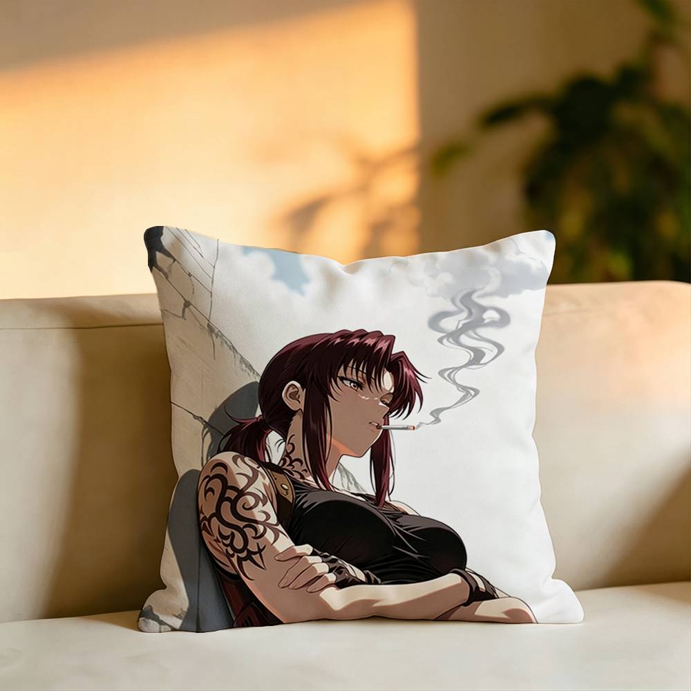 Hot Anime B-Black Lagoon Squar - Hot Home Of Textiles recensie en prijs